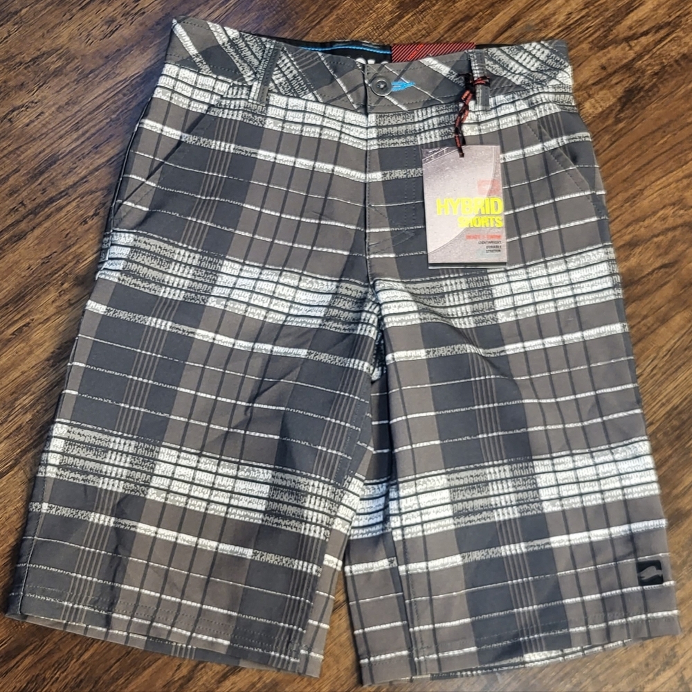 Boy's size 12 Tony Hawk Hybrid Skate to Swim Shorts NWT